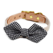 Load image into Gallery viewer, Bowtie - Black Gingham